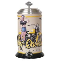 Harley Davidson American Beauty Bierpul NEW OLD STOCK 2010 - thumbnail