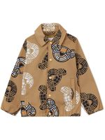 Burberry Kids veste à motif Thomas Bear - Marron - thumbnail