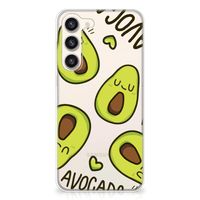 Samsung Galaxy S23 Plus Telefoonhoesje met Naam Avocado Singing