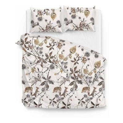 Zo!home Linsey Flanel Dekbedovertrek - Lits-jumeaux (240x200/220 Cm + 2 Slopen) - Flanel - Natural