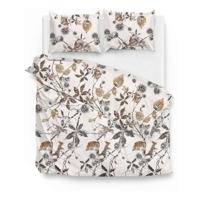 Zo!home Linsey Flanel Dekbedovertrek - Lits-jumeaux (240x200/220 Cm + 2 Slopen) - Flanel - Natural