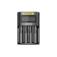 Nitecore Universele Oplader UMS4 3000mA USB Volwassen Unisex, Zwart, L: 159 x B: 107 x H:41