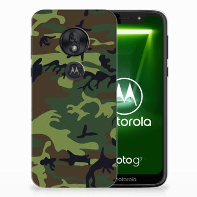 Motorola Moto G7 Play TPU bumper Army Dark