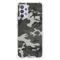 Samsung Galaxy A32 4G | A32 5G Enterprise Editie Doorzichtige Silicone Hoesje Army Light - thumbnail