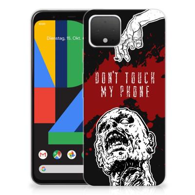 Google Pixel 4 Silicone-hoesje Zombie Blood Google Pixel 4 Silicone-hoesje Zombie Blood