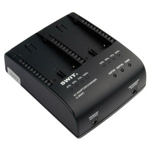 SWIT S-3602C 2x2A DV charger compatible to Canon BP series