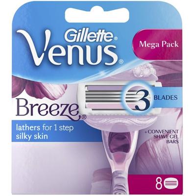 Gillette Venus Breeze Scheermesjes 8 Stuks Gillette Venus Breeze Scheermesjes 8 Stuks