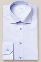 ETON Slim Fit Overhemd blauw, Effen