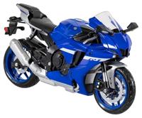 Maisto - Schaalmodel 1/12 Compatibel met Yamaha Replica Miniatuur Model Sportfiets Model YZF R1 2021 (Blauw)