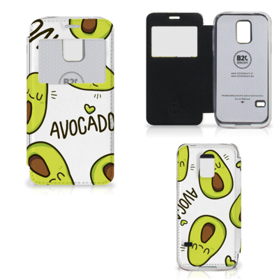 Samsung Galaxy S5 Mini Leuk Hoesje Avocado Singing Samsung Galaxy S5 Mini Leuk Hoesje Avocado Singing