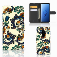 Wallet Case Samsung Galaxy S9 Plus Barok Flower - thumbnail