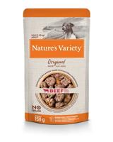 Nature's Variety Original No Grain - Pastei voor volwassen honden mini met rundvlees - doos 8 x 150 g