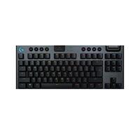 Logitech G915 TKL Tenkeyless LIGHTSPEED Wireless RGB Mechanical Gaming Keyboard, vlakke schakelaars, LIGHTSYNC RGB, geavanceerd draadloos en Bluetooth-ondersteuning - Zwart