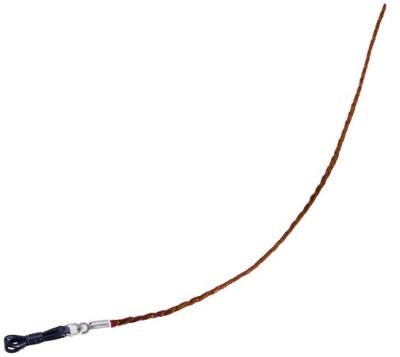 Henri Beaud brillenkoord TFX3 65 cm viscose/katoen bruin