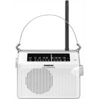 Sangean PR-D6 Transistorradio VHF (FM), Middengolf Wit - thumbnail