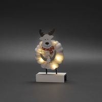 Konstsmide Wood/Cotton Moose Lichtdecoratie figuur 6 gloeilamp(en) LED 0,36 W - thumbnail