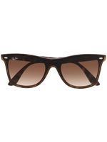 Ray-Ban lunettes de soleil à monture wayfarer - Marron