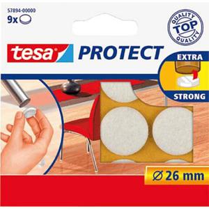 TESA Protect vloerbeschermer voor meubilair 9 stuk(s) Rond