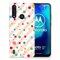 Motorola Moto G8 Power Lite TPU bumper Dots - thumbnail