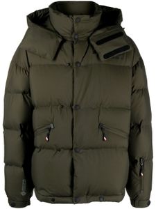 Moncler Grenoble doudoune à appliqué logo - Vert