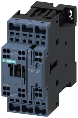 Siemens - Beschermende AC3 7,5 kW, 1na+1nc gelijkstroom 24 V s0 veer