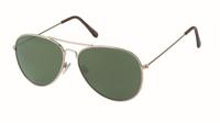 Kost zonnebril heren pilot  groen/goud (PZ20 004)
