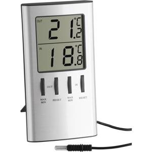 TFA-Dostmann 30.1027 insteekthermometer Elektronische omgevingsthermometer Binnen Zilver