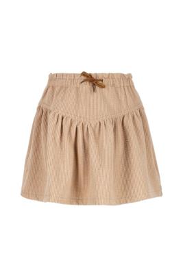 Like Flo winter corduroy rok meisjes - beige - Silby
