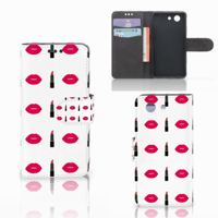 Sony Xperia Z3 Compact Telefoon Hoesje Lipstick Kiss