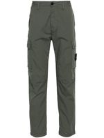 Stone Island pantalon cargo à patch Compass - Vert