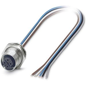 Phoenix Contact 1543676 Sensor/actuator inbouwconnector M12 Aantal polen: 5 Bus, inbouw 0.50 m 1 stuk(s)