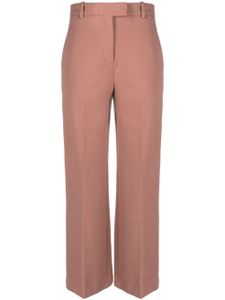 Circolo 1901 pantalon en coton à coupe droite - Rose