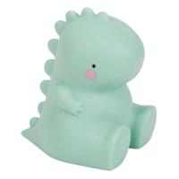 A Little Lovely Company Nachtlamp T-rex 12,5 Cm Pvc Groen