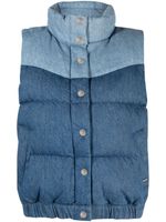 Levi's gilet matelassé Rayla en jean - Bleu