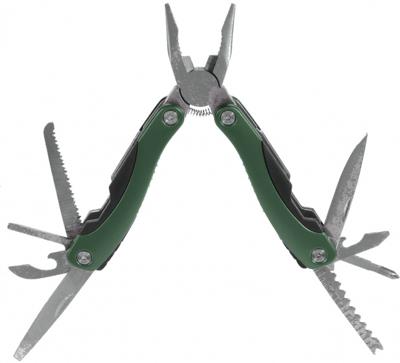 Redcliffs multitool groen 15 cm