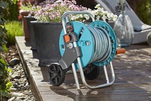 GARDENA CleverRoll S Set 18502-20 Slangwagen 13 mm 20 m 1/2 inch 1 stuk(s) Grijs, Turquoise, Oranje