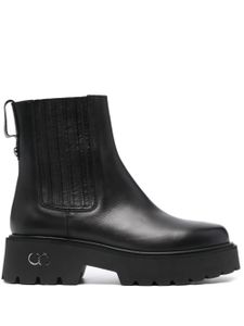 Casadei bottines Congo en cuir - Noir