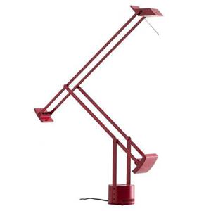 Artemide Tizio bureaulamp retrofit rood