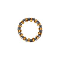 Edelsteen Armband Hematiet Goudkleurig Magnetisch