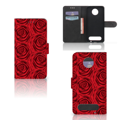 Motorola Moto Z2 Force Hoesje Red Roses