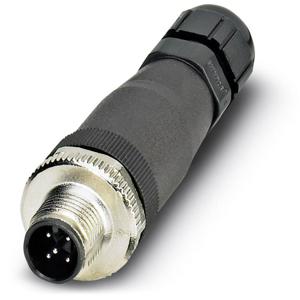 Phoenix Contact 1456466 Sensor/actuator connector, niet geassembleerd M12 Aantal polen (sensoren): 5 Stekker, recht 1 stuk(s)