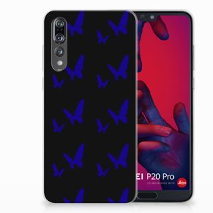 Huawei P20 Pro TPU bumper Vlinder Patroon