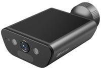 EZVIZ EB5 4K zonne-beveiligingscamera buiten draadloos 2-in-1 ingebouwd zonnepaneel, kleur nachtzicht, menselijke detectie, voertuigdetectie, tweerichtingsaudio, weerbestendig, Alexa-compatibel, zwart