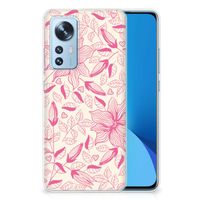 Xiaomi 12 | 12X TPU Case Pink Flowers