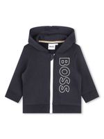 BOSS Kidswear logo-print cotton tracksuit - Gris - thumbnail