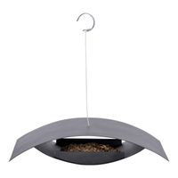 Esschert Design Esschert Design Vogelvoederbak hangend zwart S FB437