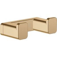 Hansgrohe Addstoris handdoekhaak dubbel brushed bronze 41755140