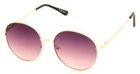 Kost zonnebril 21 032 unisex rond goud/paars
