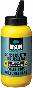 bison konstruktie-bruislijm transparant bruin 250 gram