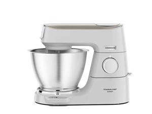 Kenwood KVC65.001WH keukenmachine 1200 W 5 l Roestvrijstaal, Wit Ingebouwde weegschalen